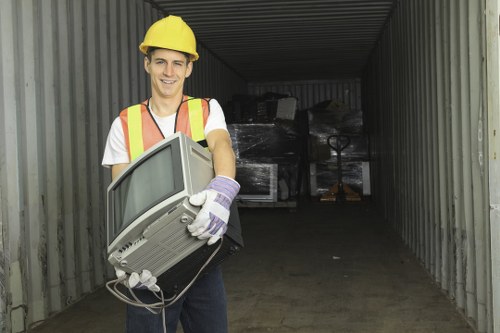 Modern waste processing facility in Goldersgreen